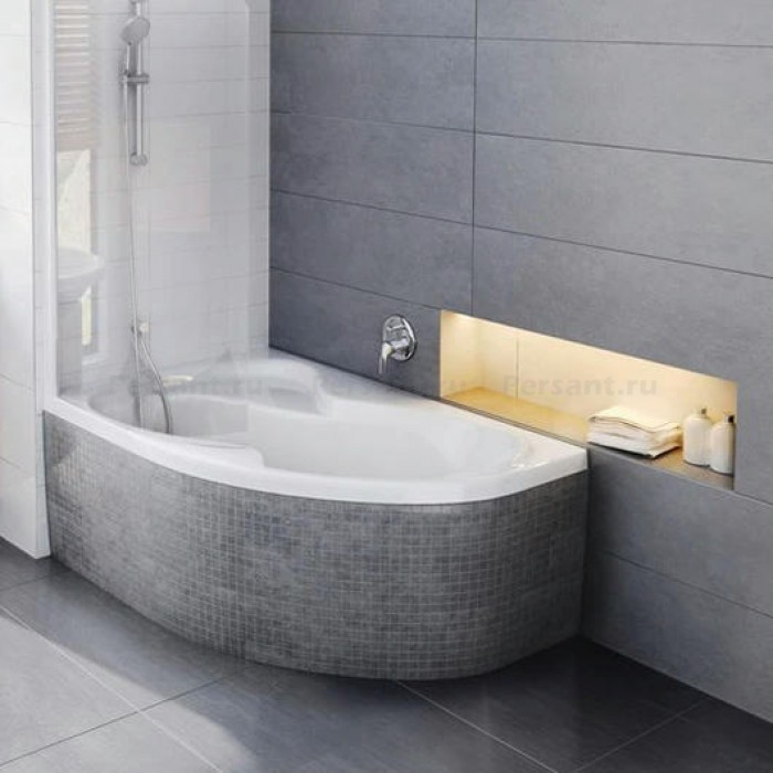 Акриловая ванна 170x105 Ravak Rosa II C221000000 L белая