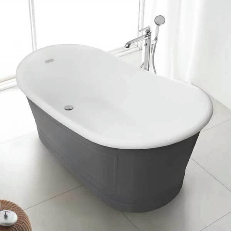 Акриловая ванна BelBagno 167х90 BB32-CF36