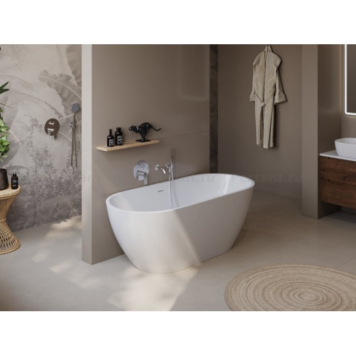 Акриловая ванна BelBagno Uno 140х72 BB701-1400-720-K
