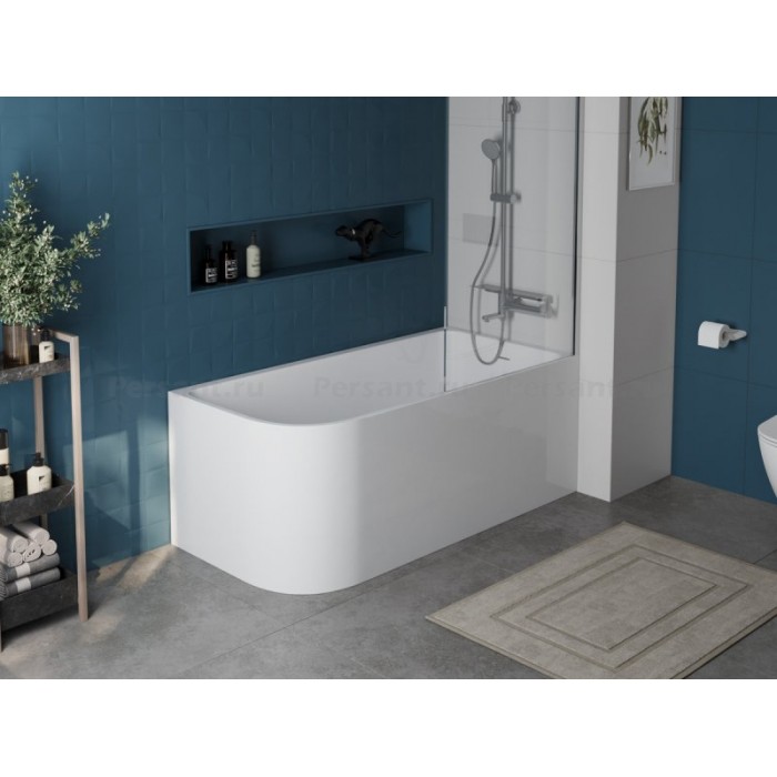 Акриловая ванна BelBagno 170х73 BB712-1700-730-R правосторонняя
