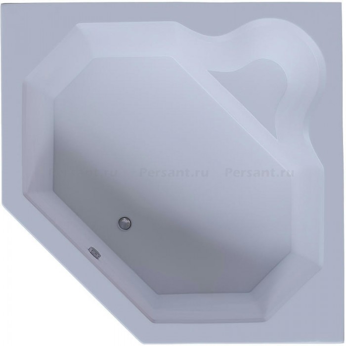 Акриловая ванна Aquatek Лира 148x148 LIR150-0000032 с фронтальным экраном