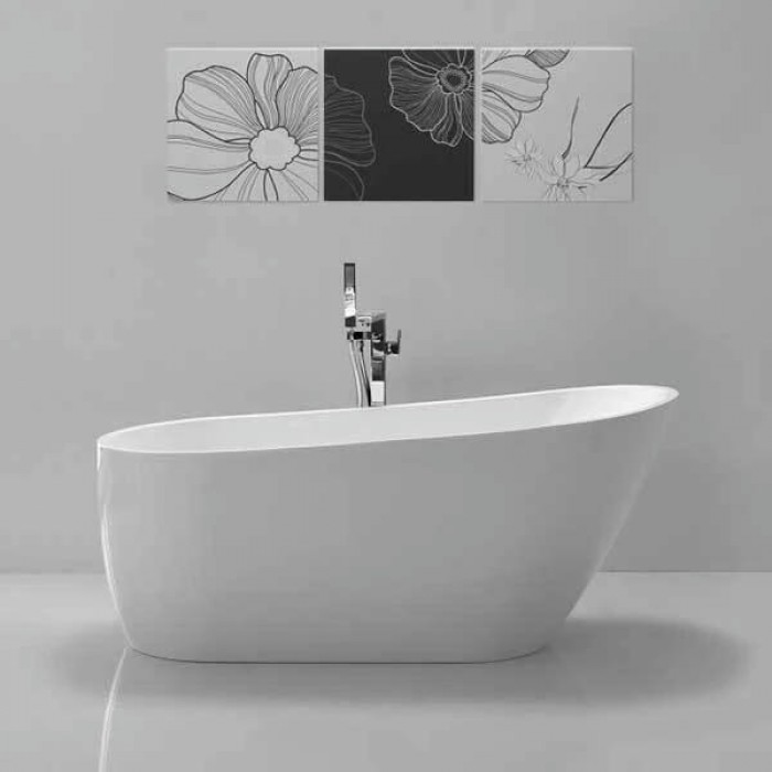 Акриловая ванна BelBagno 170х72 BB62-1700-W0