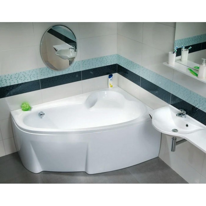 Акриловая ванна 170х110 Ravak Asymmetric C491000000 R белая