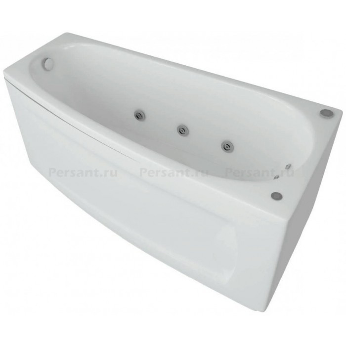 Акриловая ванна Aquatek Пандора 160x75 PAN160-0000039 правая, с фронтальным экраном