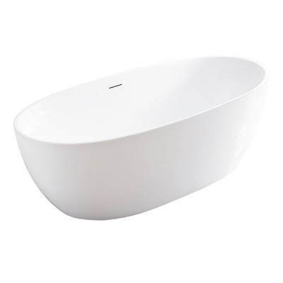 Акриловая ванна Vincea 160x78 VBT-405-1600 белая, отдельностоящая