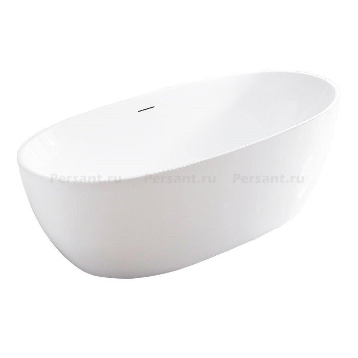 Акриловая ванна Vincea 160x78 VBT-405-1600 белая, отдельностоящая