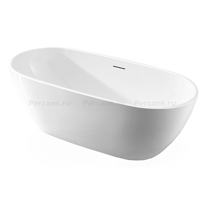 Акриловая ванна Vincea 160x82 VBT-408-1600 белая, отдельностоящая