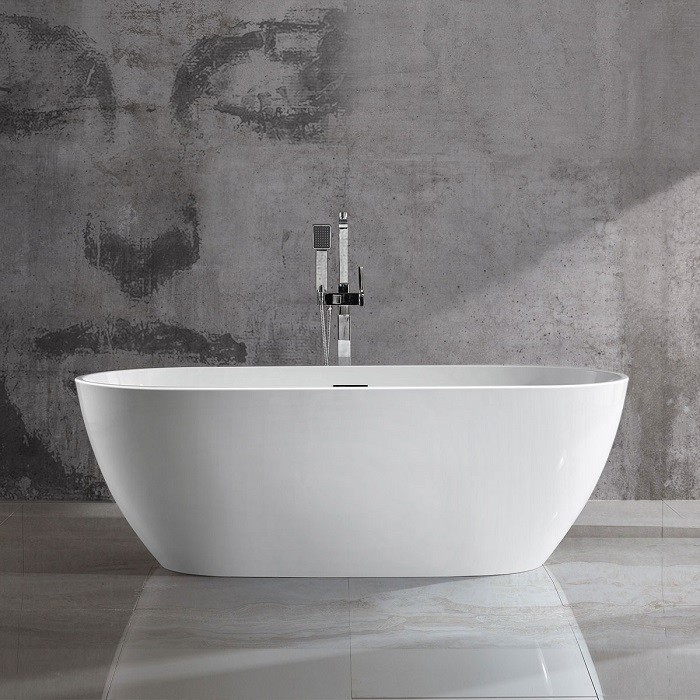Акриловая ванна Vincea 160x82 VBT-408-1600 белая, отдельностоящая