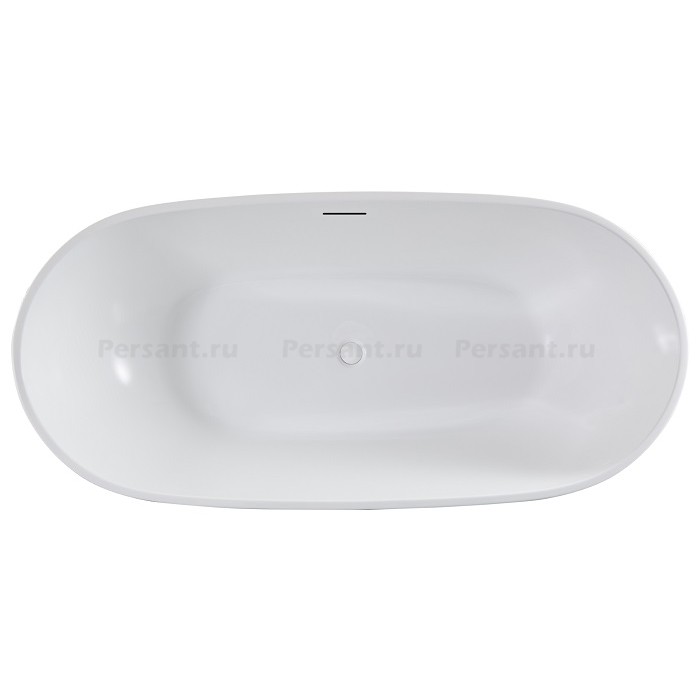 Акриловая ванна Vincea 170x82 VBT-408-1700MW белая матовая, отдельностоящая