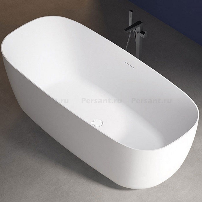 Акриловая ванна Vincea 170x75 VBT-631 белая, отдельностоящая