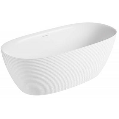 Акриловая ванна Vincea 170x80 VBT-701-1700MW белая матовая, отдельностоящая