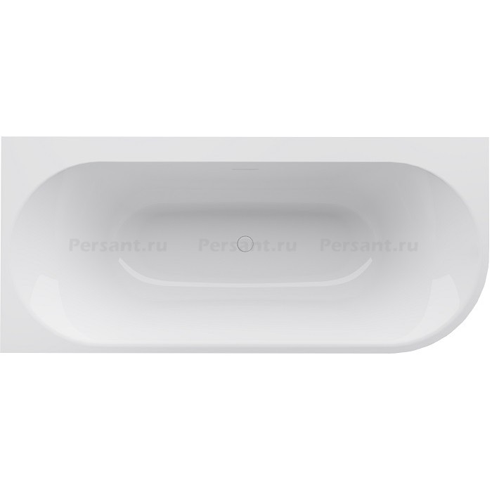 Акриловая ванна Vincea 180x80 VBT-704-1800-L белая, левосторонняя