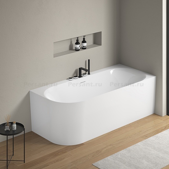 Акриловая ванна Vincea 180x80 VBT-704-1800-R белая, правосторонняя