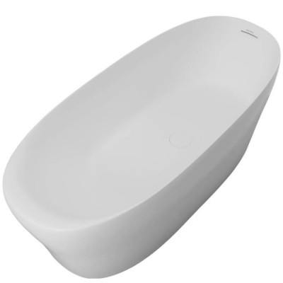 Ванна Allen Brau Solid Stone Krion Neo 170x80 2.35001.21, белая матовая
