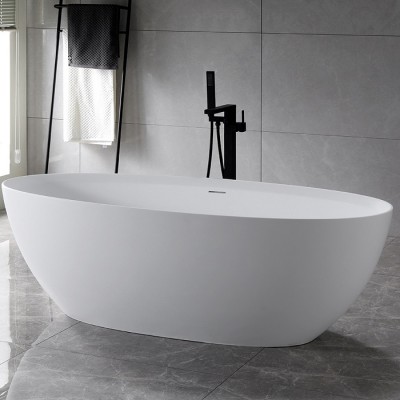 Ванна Vincea Solid Surface 170x76 VBT-4S01MW, белая матовая