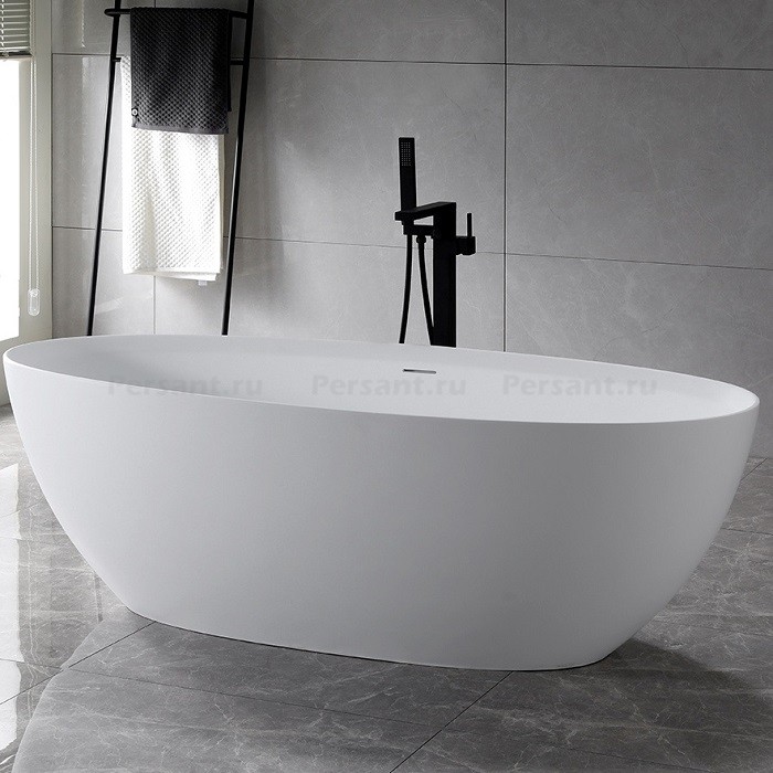 Ванна Vincea Solid Surface 170x76 VBT-4S01MW, белая матовая
