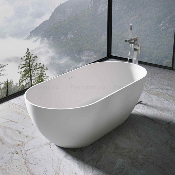 Ванна Vincea Solid Surface 170x80 VBT-4S04MW, белая матовая