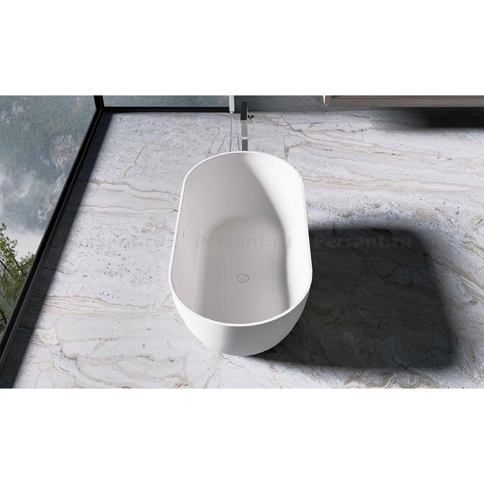 Ванна Vincea Solid Surface 170x80 VBT-4S04MW, белая матовая
