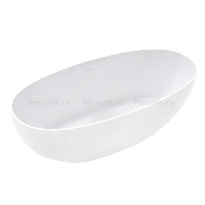 Ванна Vincea Solid Surface 160x75 VBT-4S06-1600MW, белая матовая