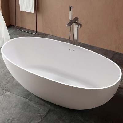 Ванна Vincea Solid Surface 180x80 VBT-4S06-1800MW, белая матовая