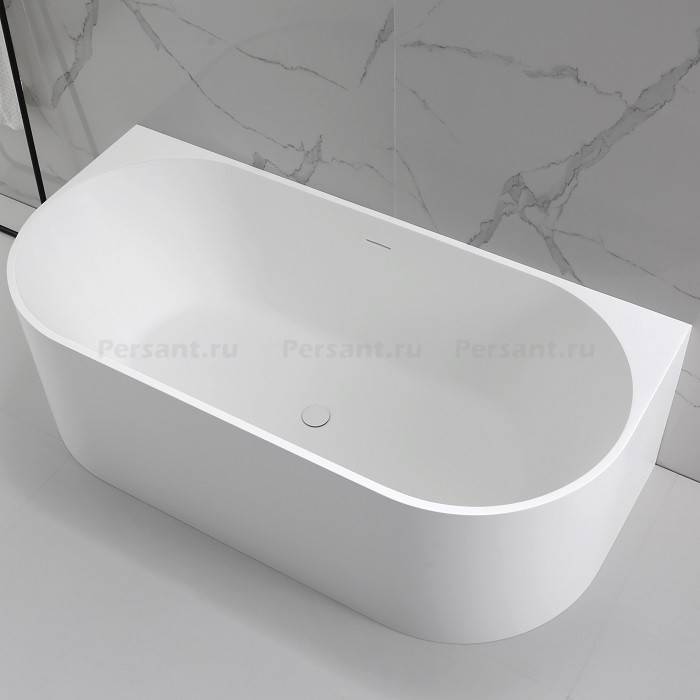 Ванна Vincea Solid Surface 170x80 VBT-4S07-1700MW, белая матовая