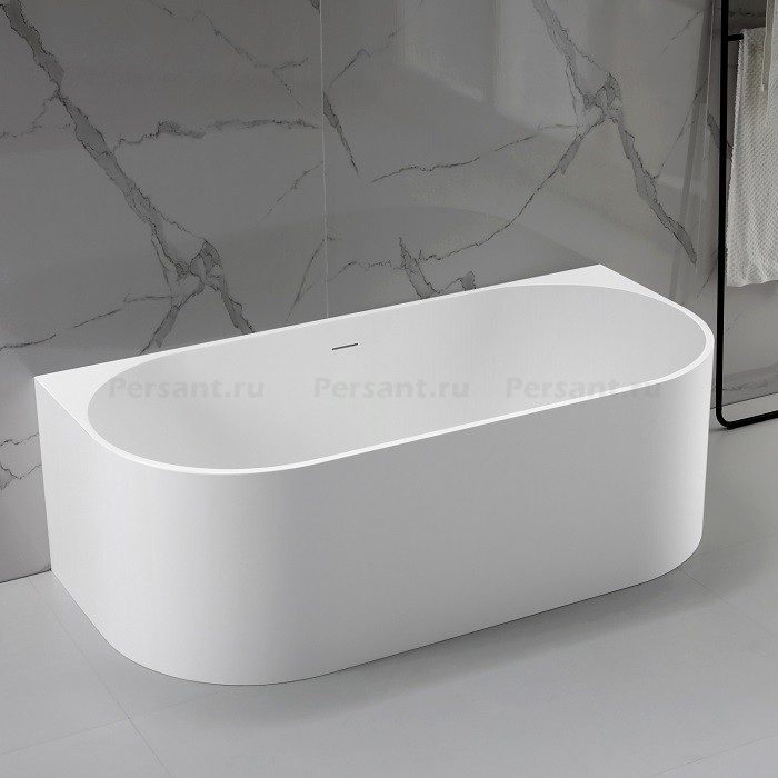 Ванна Vincea Solid Surface 170x80 VBT-4S07-1700MW, белая матовая