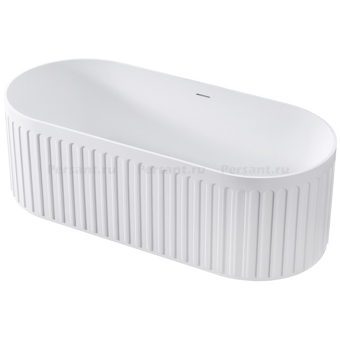Ванна Vincea Solid Surface 170x75 VBT-4S09MW, белая матовая