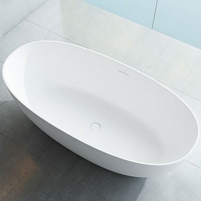 Ванна Vincea Solid Surface 170x75 VBT-6S01MW, белая матовая