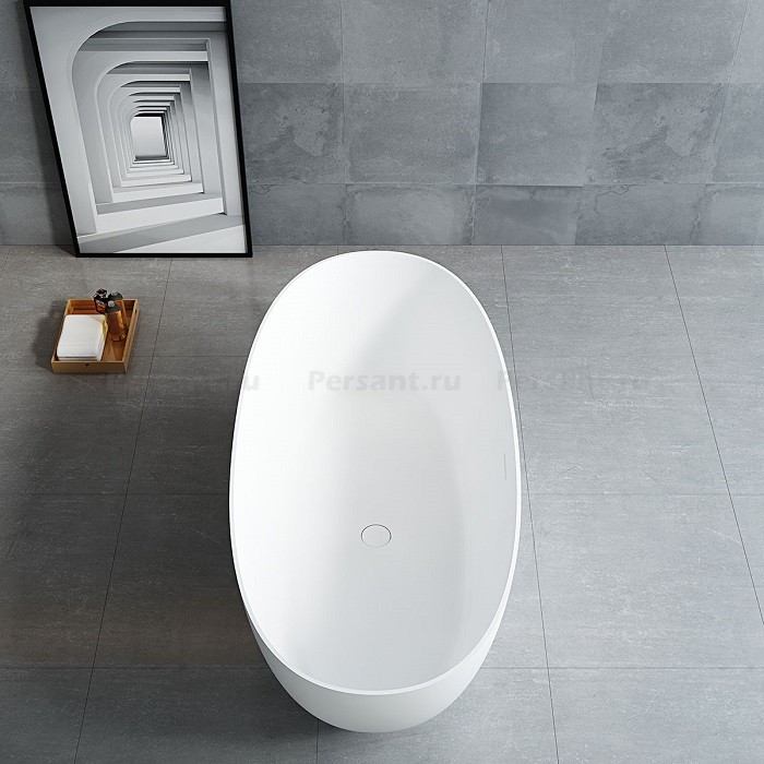 Ванна Vincea Solid Surface 170x75 VBT-6S01MW, белая матовая