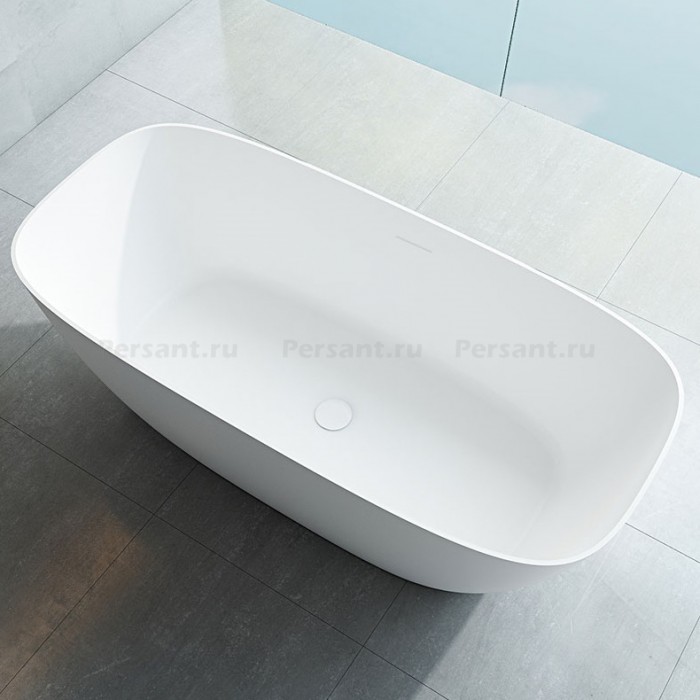 Ванна Vincea Solid Surface 170x75 VBT-6S02MW, белая матовая