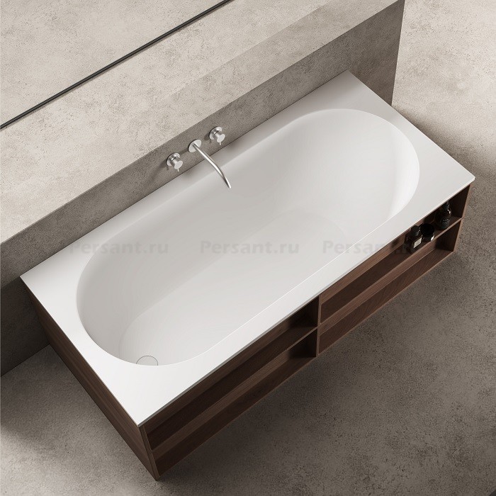Ванна Vincea Solid Surface 150x75 VBT-8SB1-1500 белая