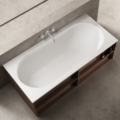 Ванна Vincea Solid Surface 170x75 VBT-8SB1-1700 белая