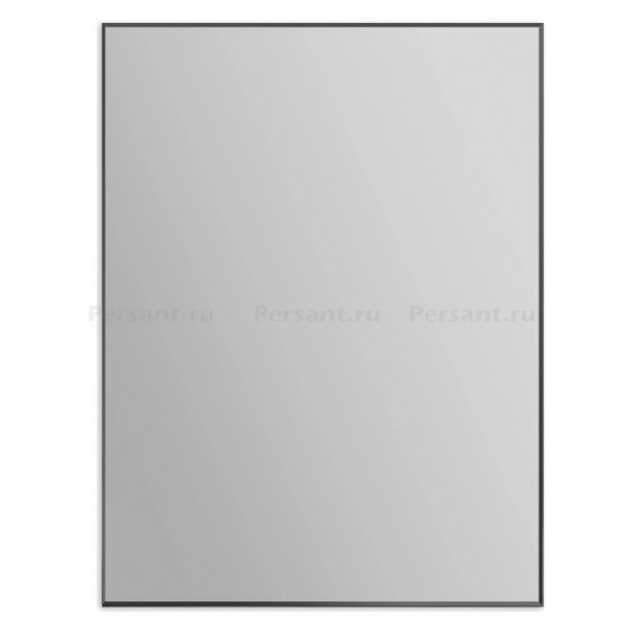 Зеркало BelBagno 60x80 черное SPC-AL-600-800 Nero в алюминиевой раме