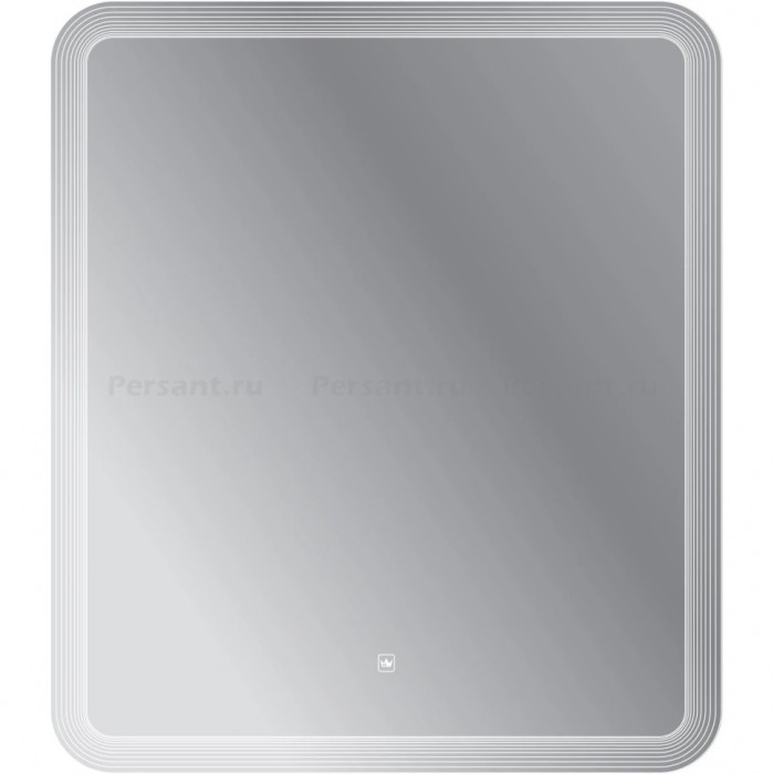 Зеркало Cezares Duet 70x80 с контурной подсветкой и гравировкой CZR-SPC-DUET-700-800-LED-TCH