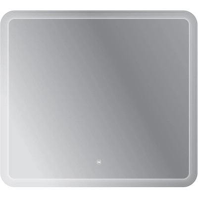 Зеркало Cezares Duet 90x80 с контурной подсветкой и гравировкой CZR-SPC-DUET-900-800-LED-TCH
