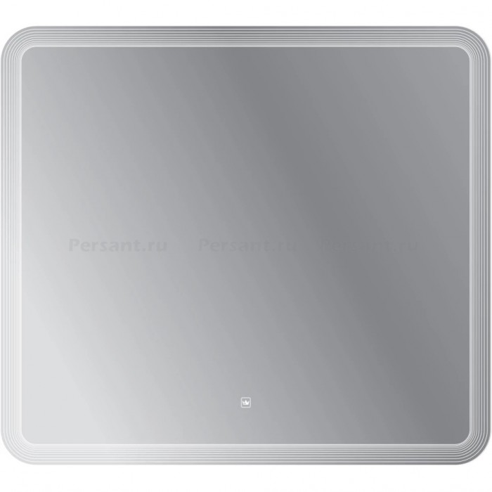 Зеркало Cezares Duet 90x80 с контурной подсветкой и гравировкой CZR-SPC-DUET-900-800-LED-TCH