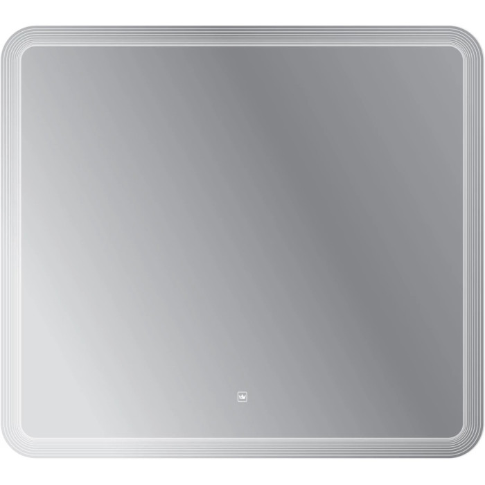 Зеркало Cezares Duet 90x80 с контурной подсветкой и гравировкой CZR-SPC-DUET-900-800-LED-TCH