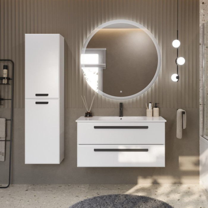 Зеркало Cezares Eco 80 круглое с LED-подсветкой CZR-SPC-ECO-800-LED-TCH