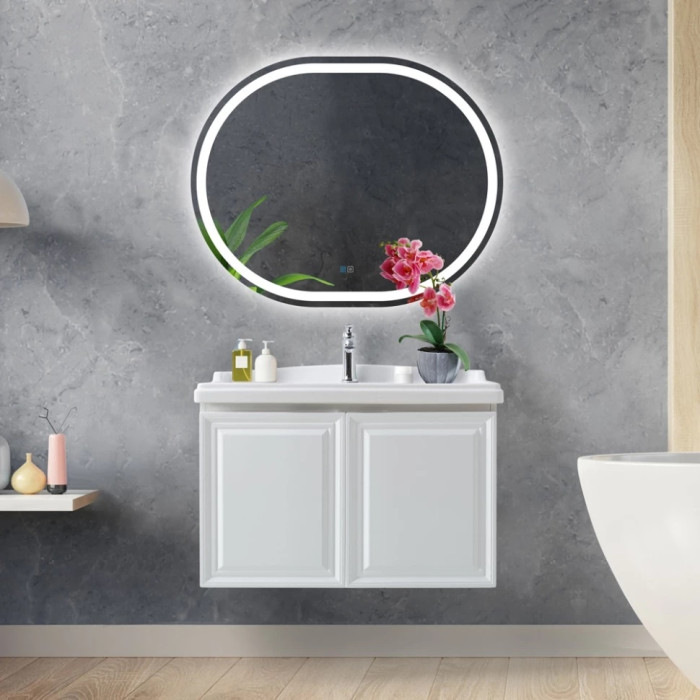 Зеркало Cezares Giubileo 100x80 с подсветкой и антизапотевателем CZR-SPC-GIUBILEO-1000-800-TCH-WARM