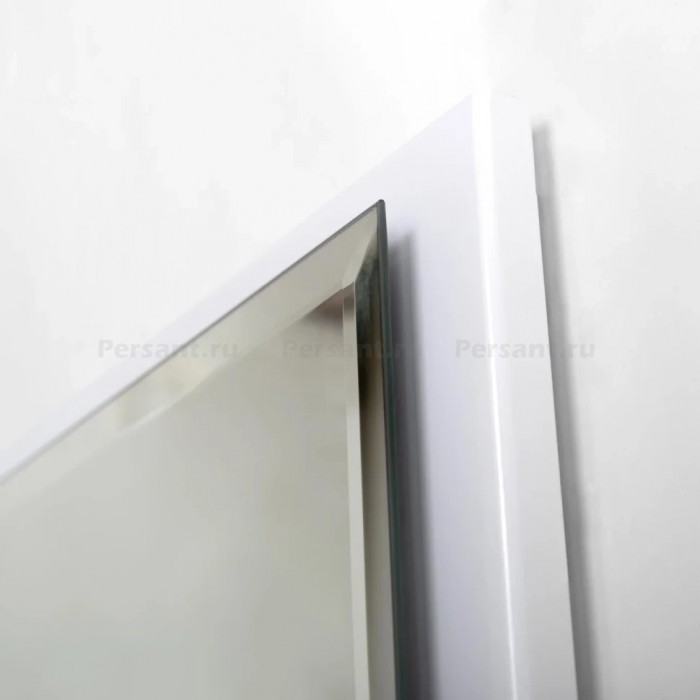 Зеркало Cezares Interni 100x90 с контурной подсветкой и подогревом, основа белый глянец CZR-SPC-INT-1000-900-LED-TCH-WARM-BL
