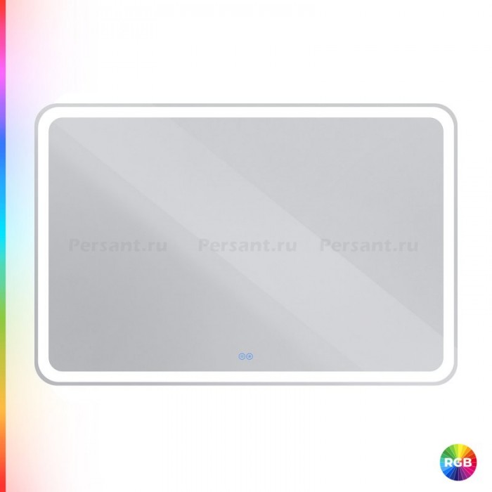 Зеркало Cezares Multicolor 120x80 с разноцветной подсветкой RGB CZR-SPC-MC-1200-800-RGB-TCH
