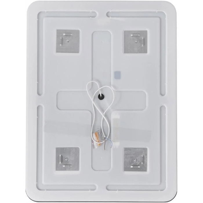 Зеркало Cezares Multicolor 80x80 с разноцветной подсветкой RGB CZR-SPC-MC-800-800-RGB-TCH