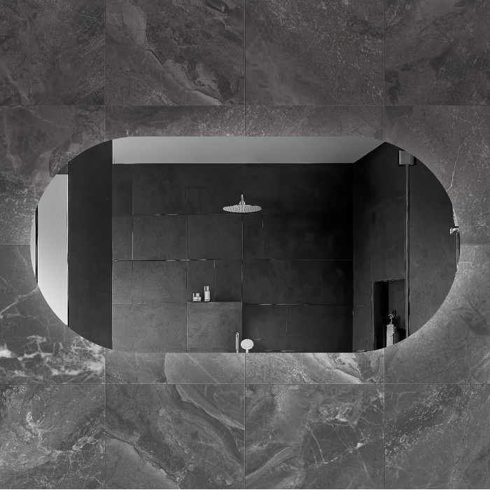Зеркало Cezares Vague 150x70 с контурной подсветкой и датчиком движения CZR-SPC-VAGUE-1500-700-MOV