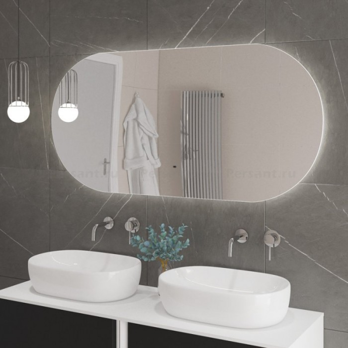 Зеркало Cezares Vague 150x70 с контурной подсветкой и датчиком движения CZR-SPC-VAGUE-1500-700-MOV
