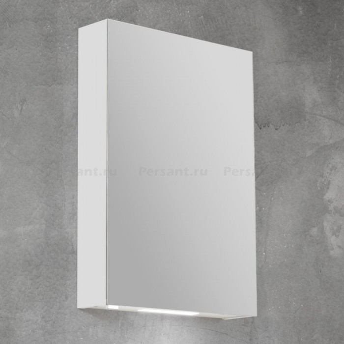 Зеркало-шкаф BelBagno 50 SPC-1A-DL-BL-500 с подсветкой и розеткой