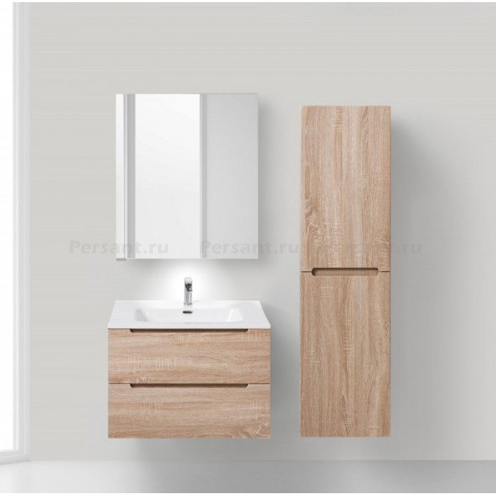 Зеркало-шкаф BelBagno 50 SPC-1A-DL-BL-500 с подсветкой и розеткой