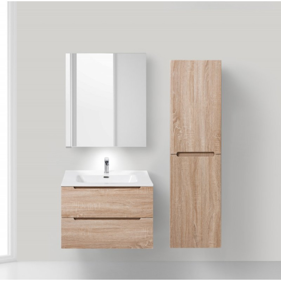 Зеркало-шкаф BelBagno 60 SPC-1A-DL-BL-600 с подсветкой и розеткой
