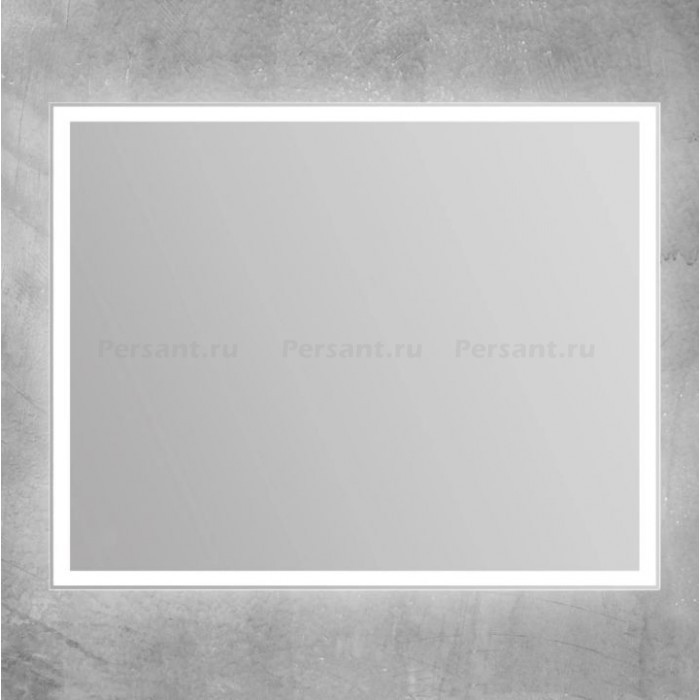 Зеркало BelBagno 100x80 SPC-GRT-1000-800-LED-BTN с подсветкой и кнопочным выключателем