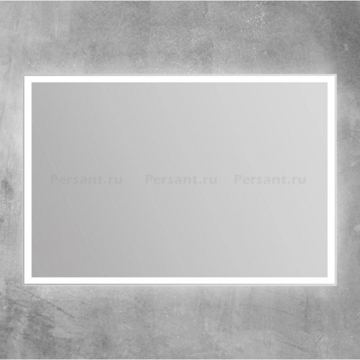 Зеркало BelBagno 120x80 SPC-GRT-1200-800-LED-BTN с подсветкой и кнопочным выключателем