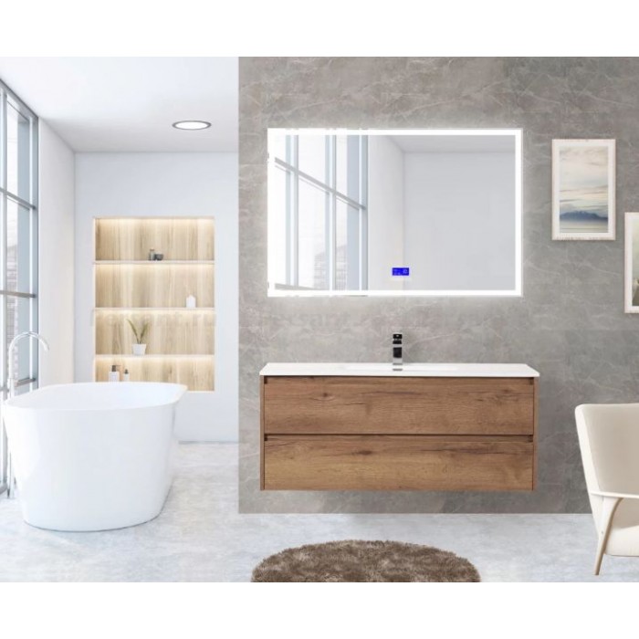 Зеркало BelBagno 120x80 SPC-GRT-1200-800-LED-TCH-RAD с подсветкой с bluetooth и радио